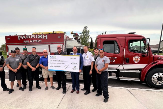 NRR Raises Funds for the Parrish Firefighters Association