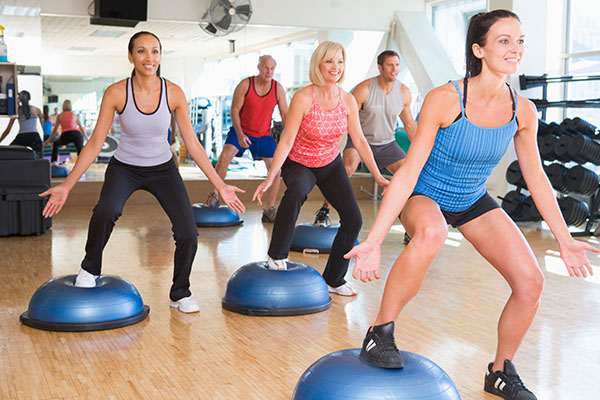 people exercising in the gym - New Home Community - New Construction Homes For Sale in Parrish, FL