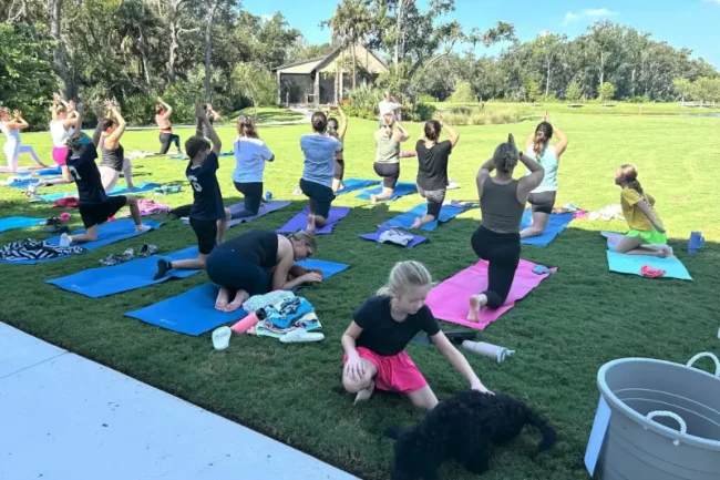 Puppy Yoga