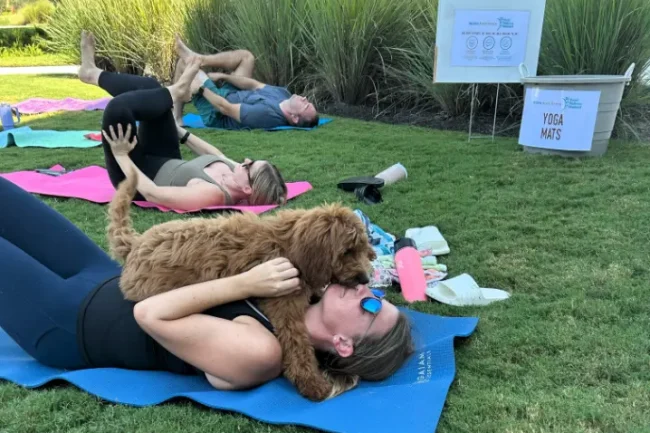 Puppy Yoga