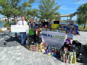 Food drive and donation meals on wheels and north river ranch
