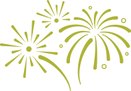 green fireworks icons