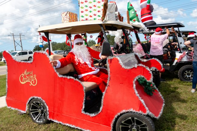 Winterfest Golf Cart Parade