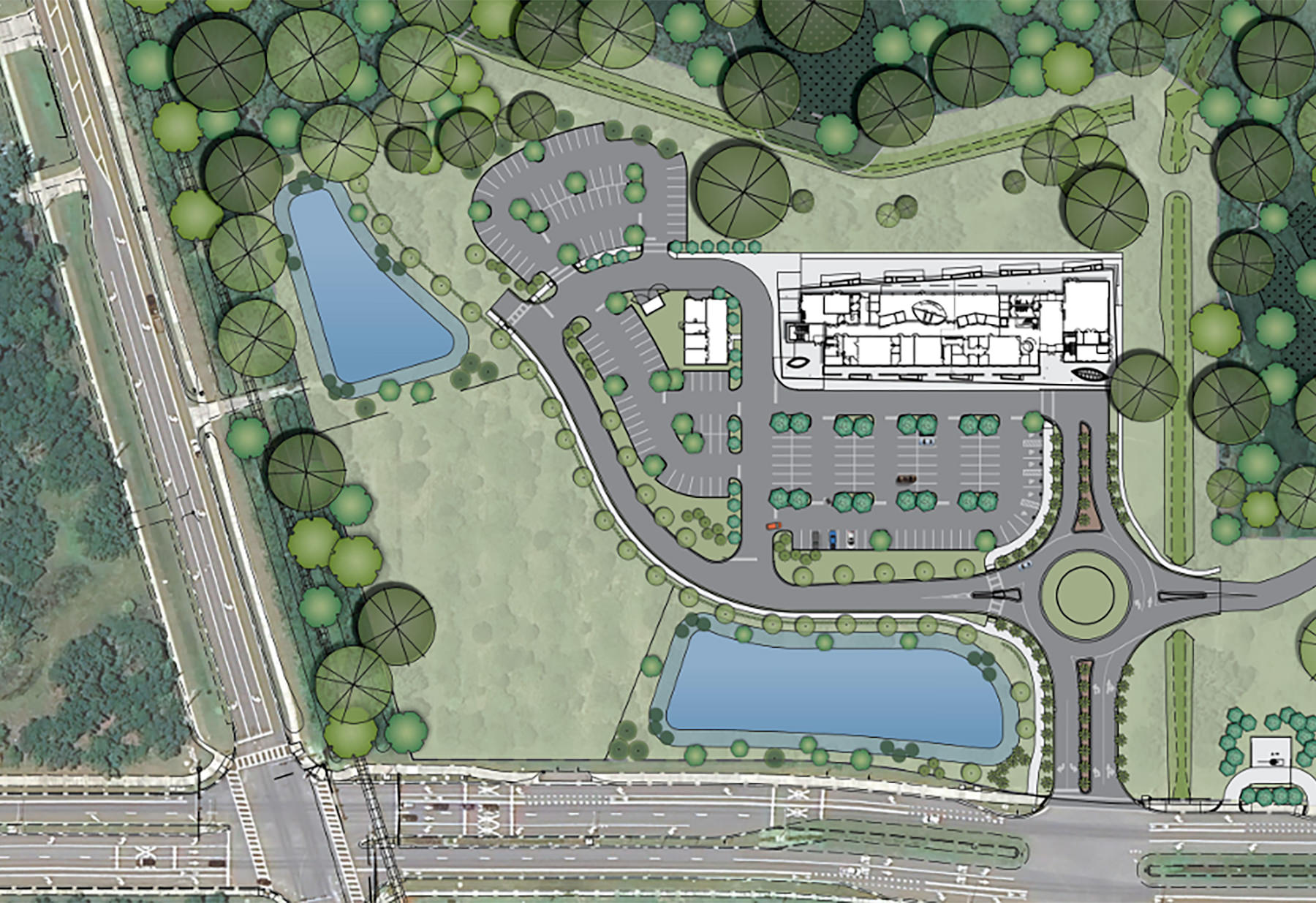SCF Parrish Campus Site Map