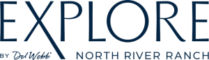 EXPLORE by Del Webb logo dark blue