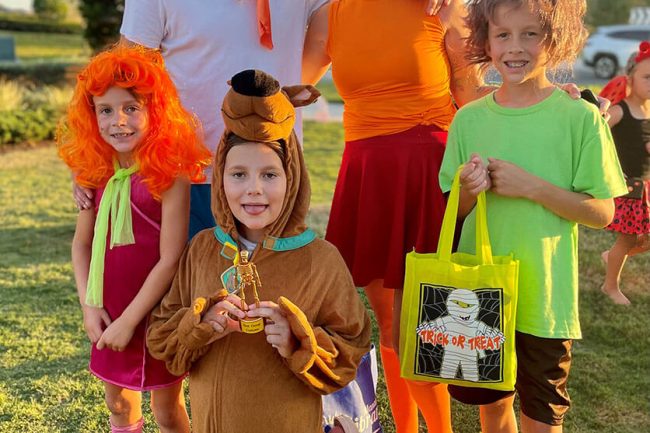 Best group costume - Scooby Doo Gang